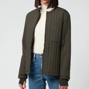 NEW WITH TAGS - Rains Liner Jacket in Green